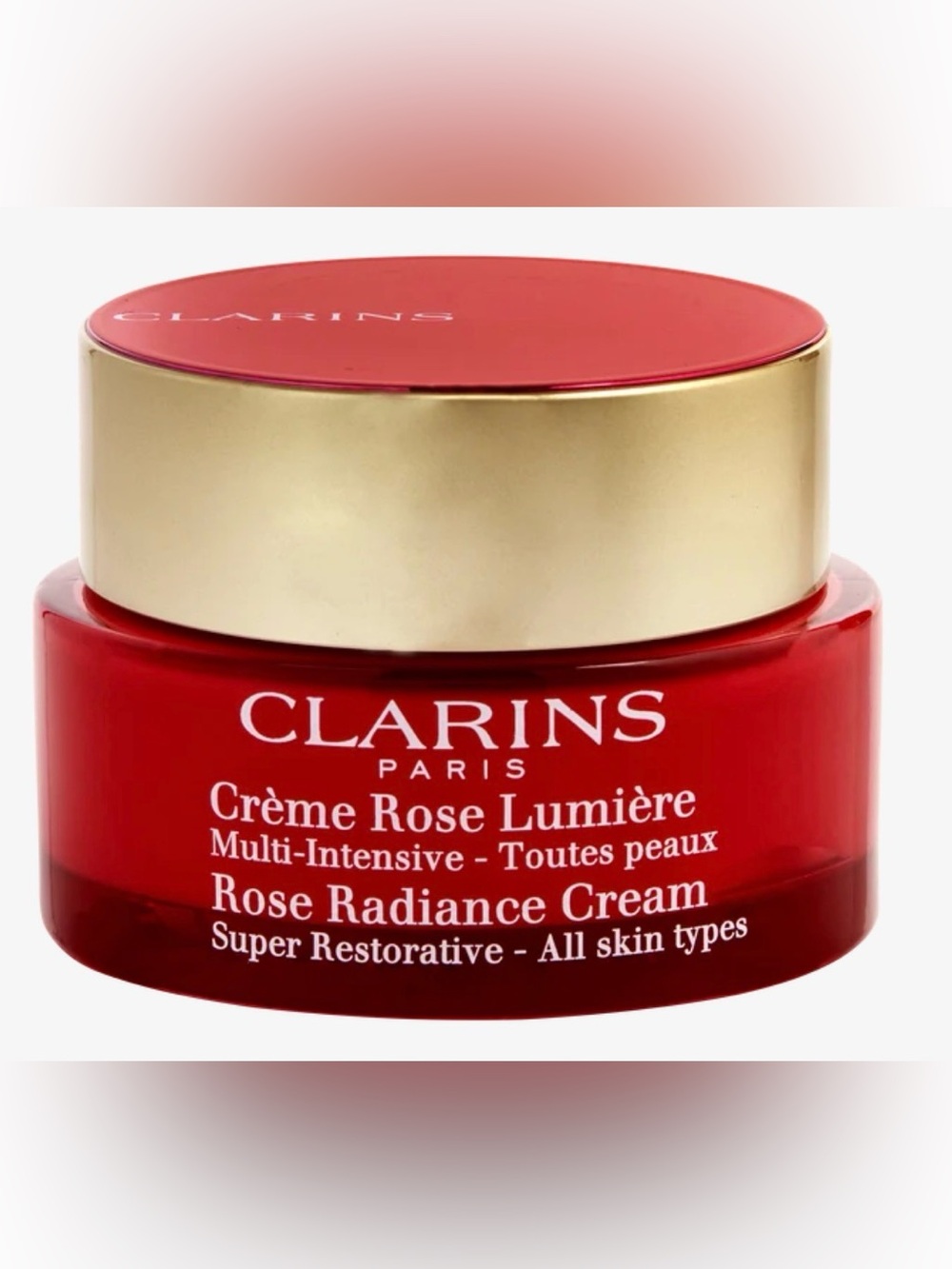 NWT Clarins Rose Radiance Cream - multi intensive for all skin types $140 retail